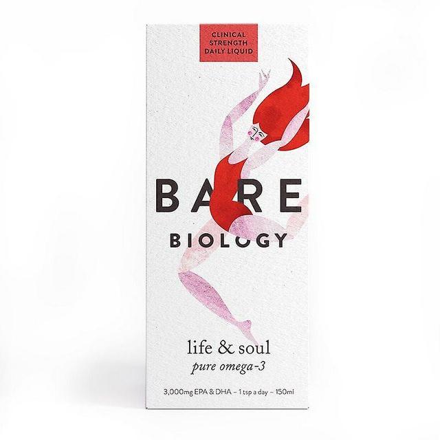 Bare Biology Vida de Biologia Nua e Soul Puro Óleo de Peixe Ômega-3 150ml on Productcaster.