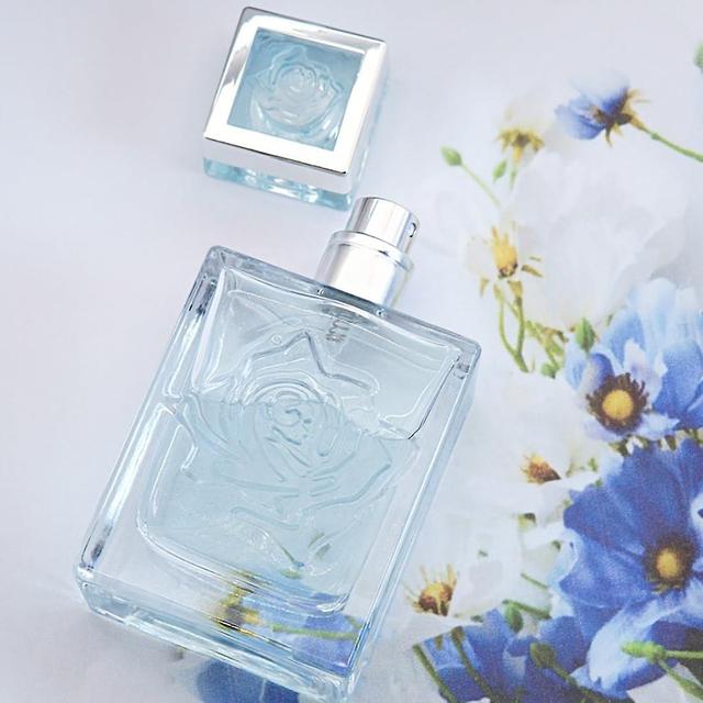 50ml Floral Fruit Fragrance Women Perfume, Long Lasting Eau De Toilette Spray, Blue Transparent Light Scent for Females on Productcaster.