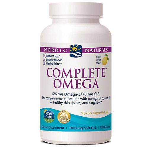 Nordic Naturals Complete Omega, 1000 mg, Citrón 120 softgels (balenie po 2) on Productcaster.