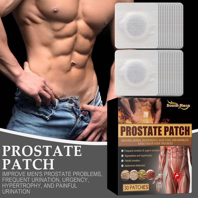 South Moon Prostate Patch Body Care Yang Warming Kidney Navel Patch verlicht prostaatongemak voor mannen 30pacthprostate patch on Productcaster.