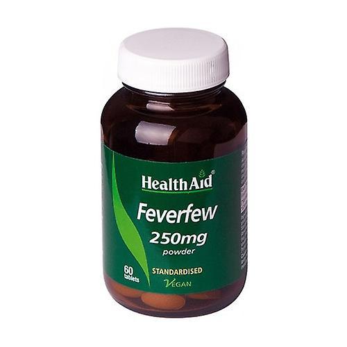 Health Aid Feverfew (Matricaria) 60 tablets of 250mg on Productcaster.