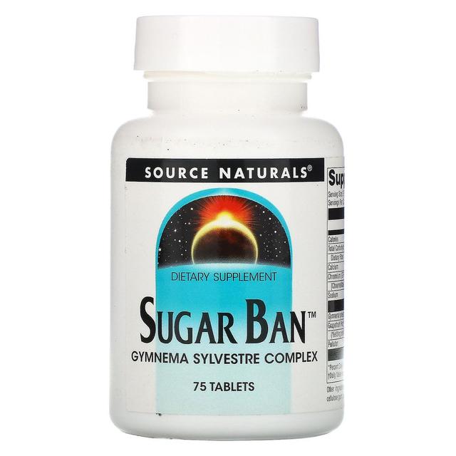 Source Naturals, Sugar Ban, 75 Tablets on Productcaster.