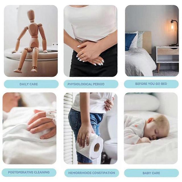 Draagbare gynaecologische fles voor postpartum essentials vrouwelijke zorg moeder wasmachine voor perineaal herstel reinigen wit on Productcaster.