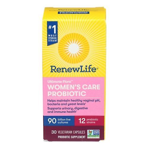 Renew Life Ultimate Flora Women's Care Probiotikum, 90 miliárd 30 zeleninových čiapok (balenie po 1) on Productcaster.