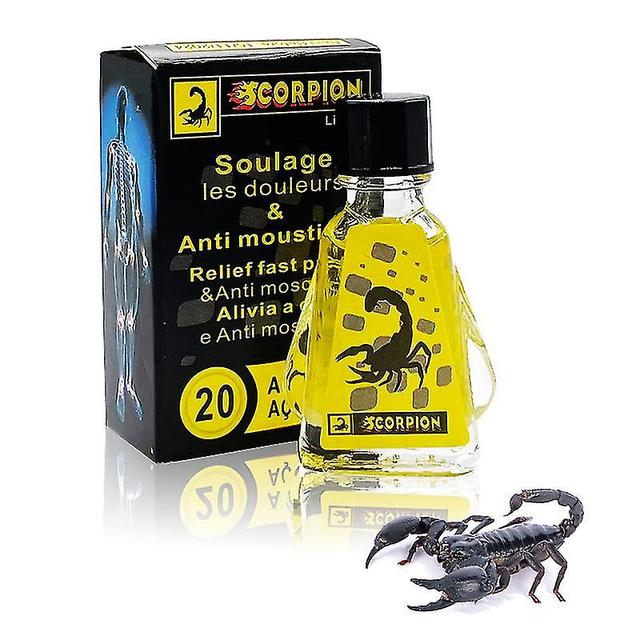 Mja Cooling Essential Oil Scorpion Venom Refreshing Mosquito Repellent And Anti-itching For Headache Dizziness Relief Muscle Pain on Productcaster.