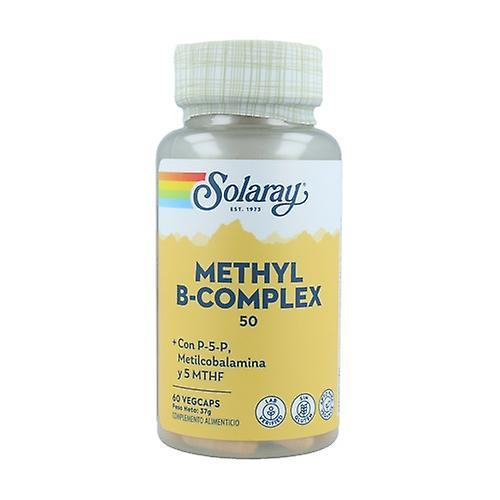 Solaray Metyyli B-Complex 50 60 kasviskapselia on Productcaster.