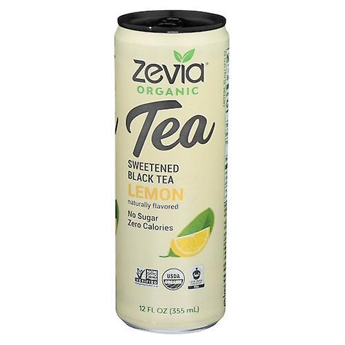 Zevia Tea Black Lemon Org, Case of 12 X 12 Oz (Pack of 1) on Productcaster.