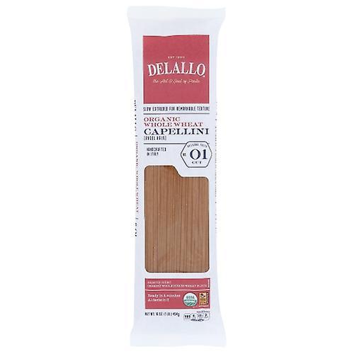 Delallo Pasta Whlwht Capellini, Koffer van 16 X 16 Oz (Pak van 1) on Productcaster.