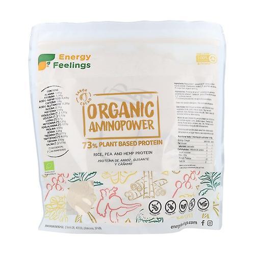 Energy Feelings Organic Amino Power Eco 73% Protein XL Pack (Chokoladesmag) 500 g (Chokolade) on Productcaster.