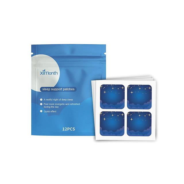 12pcs Sleep Patches Insomnia Sleep Aid Patch Decompression Improve Sleeping Plaster For Good Sleep At Home 12pc on Productcaster.