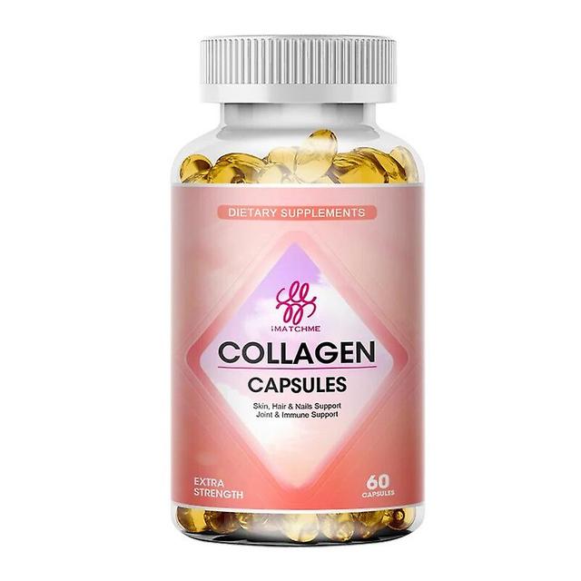 Visgaler Collagen Multi Collagen Capsules - Types I, Ii, Iii, V & X - Hydrolyzed Blend With Biotin & Vitamin C For Hair, Skin, Nails 120 one bottle... on Productcaster.