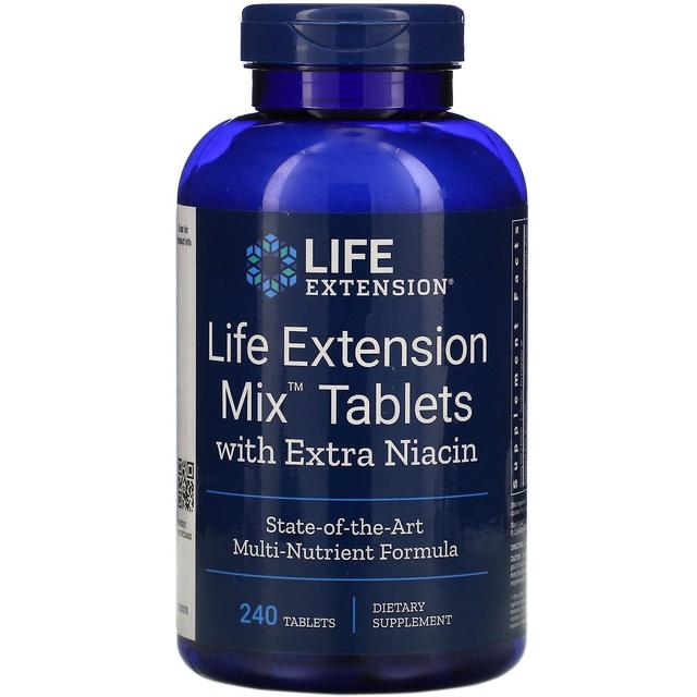 Life Extension, Life Extension Mix Tablets with Extra Niacin, 240 Tablets on Productcaster.