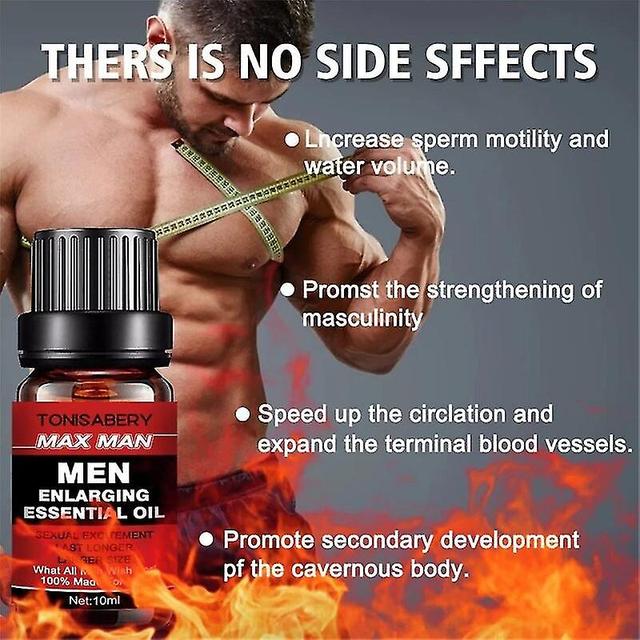 Enhance immunity Men's Massage Oils Sexual Enhancement Erections Oil Manes Growth Oil Longer Thicker Manes Enhancement Oil Drop Shipping on Productcaster.