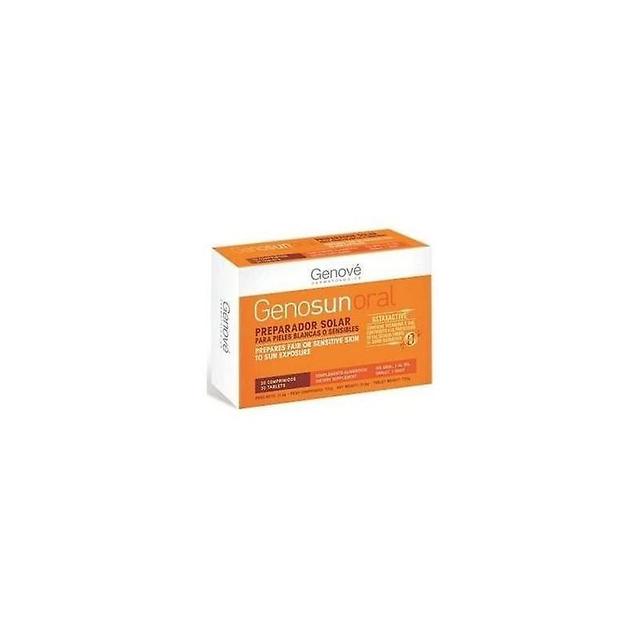 Genove Genové Oral Genosun 30 Tablets 8470003217378 on Productcaster.