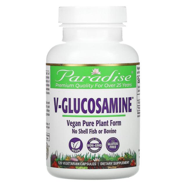 Paradise Herbs, V-Glucosamine, 120 Vegetarian Capsules on Productcaster.