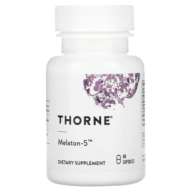 Thorne Research, Melaton-5, 60 Capsules on Productcaster.