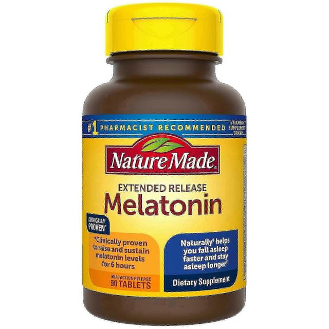 Nature made melatonin extended release tablets, 90 ea on Productcaster.