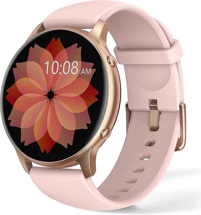 Montre Connecte Femme, Ip68 Tanche Montre Connecter Pour Femme, 1,28" Cran Tactile, Avec Oxymtre, Cadran Diy, Moniteur Sommeil, Podomtre, Moniteur Frq on Productcaster.