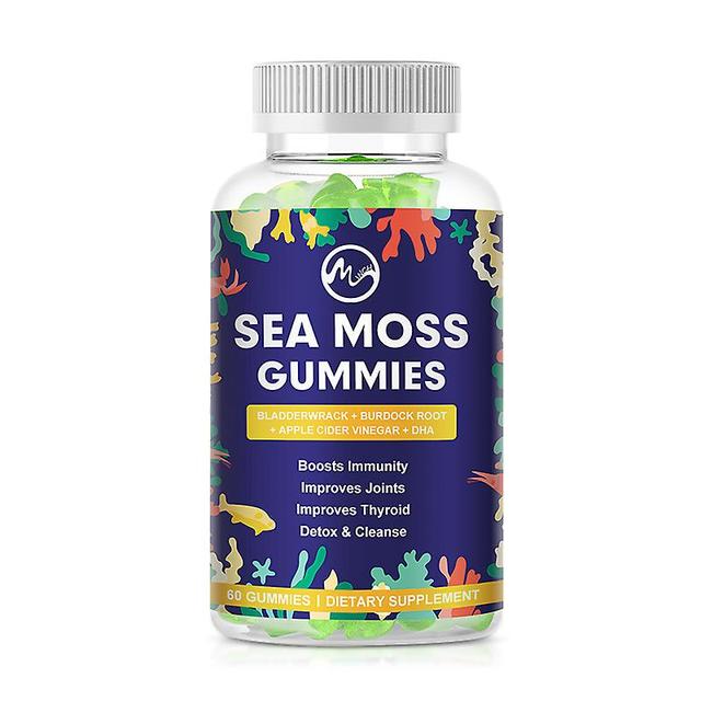 Tib Minch 60pcs Sea Moss Set Dietary Replenish For Immun Detox Support Organic Seamoss Compuesto With Multivitamin For Men&women 30 Count on Productcaster.