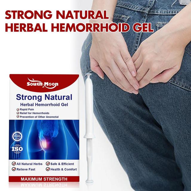 3pcs South Moon Hemorrhoids Gel Repairs The Anus, Eliminates Flesh, Relieves Itching And Discomfort, Anus-relieving Hemorrhoids Care Gel on Productcaster.