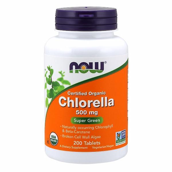 NOW Foods Teraz potraviny Chlorella, 500 mg, 200 kariet (balenie po 3) on Productcaster.