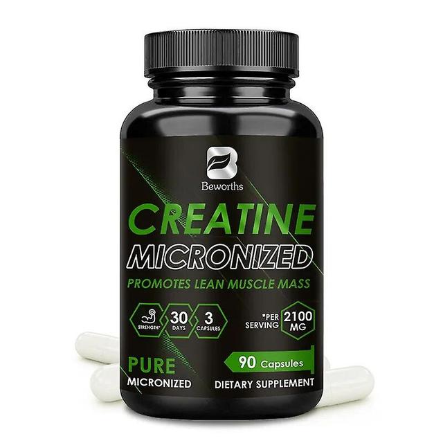 Eccpp Whey Creatine Monohydrate Pills Muscle Builder Pre/post-workout Proteins For Muscle Mass For Men And Women Gym Tools 90 pills on Productcaster.