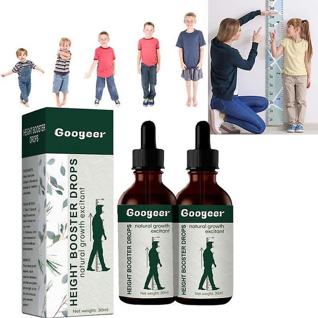 2x Height Booster Drops,plant Extract High Oil For Bone Growth,boost Metabolism on Productcaster.