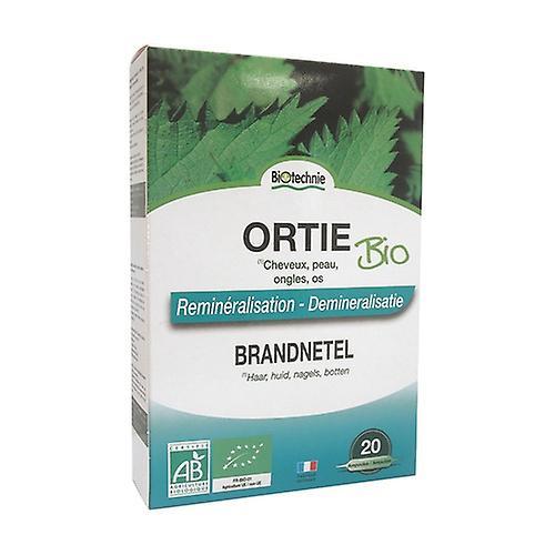 Biotechnie Organic Nettle 20 ampoules on Productcaster.