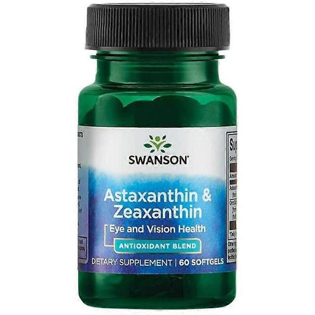 Swanson Astaxanthin & Zeaxanthin Softgels 60 on Productcaster.