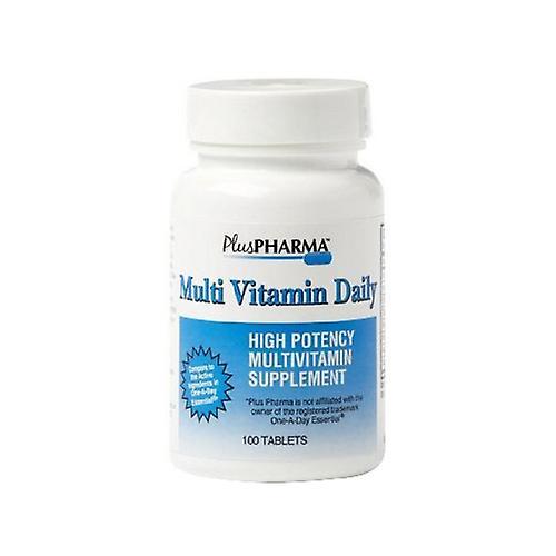 Plus Pharma Multivitamin Daily, 100 comprimés (paquet de 1) on Productcaster.