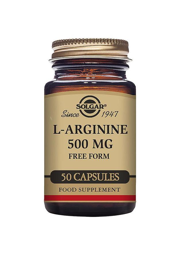 Solgar l-arginine 500mg 50's on Productcaster.