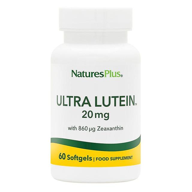 Nature's Plus Luonto plus ultra luteiini 60-luku on Productcaster.