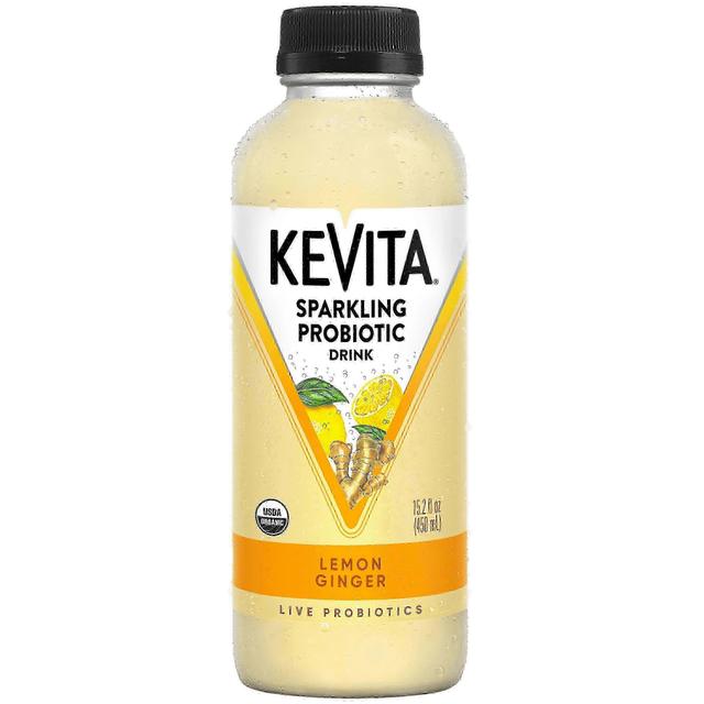 Kevita lemon ginger sparkling probiotic bottle, 1 ea on Productcaster.