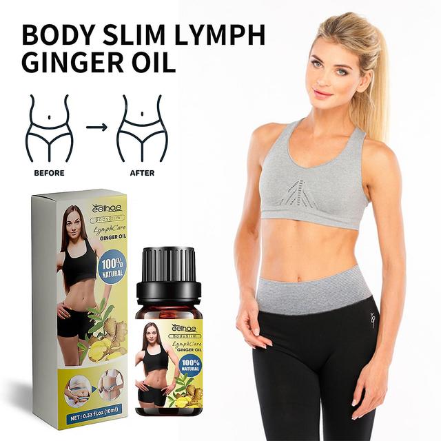 unbrand Ginger Belly Shaping Olejek eteryczny Tłuszcz Spalanie masy Lose Essential Oil dla kobiet Męskie Kształtowanie talii on Productcaster.