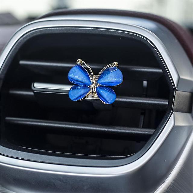 Butterfly Car Air Outlet Parfum Creatieve Auto Parfum Auto Air Conditioning Mond Parfum Clip Auto Aromatherapie Auto Accessoires on Productcaster.