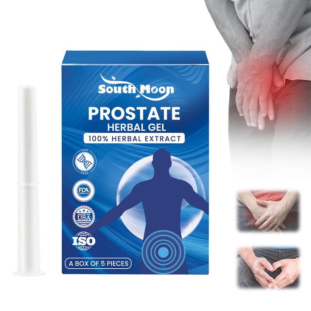 5pcs Men Prostate Health Gel Prostate Urgency Symptoms Remover Gel For Men Prostate Health Care on Productcaster.