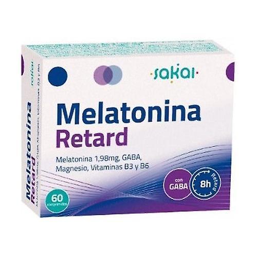 Sakai Melatonin delay 60 tablets on Productcaster.