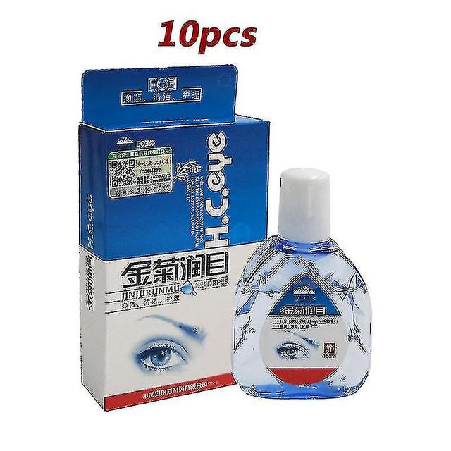 10pcs/lot Chinese Hebal Cool Eye Drops Cleanning Eyes Relieves Discomfort Removal Fatigue Relax Massage Eye Care 10pcs C on Productcaster.