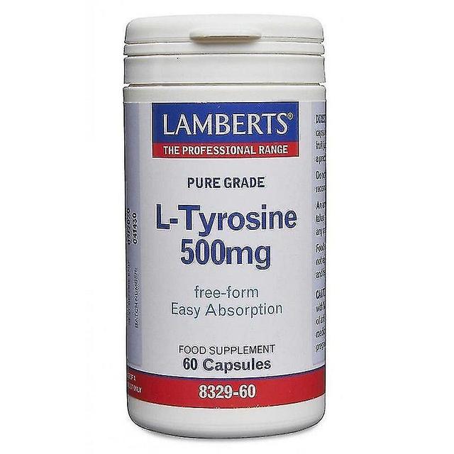 L-Tyrosine 500mg Caps 60 (8329-60) on Productcaster.