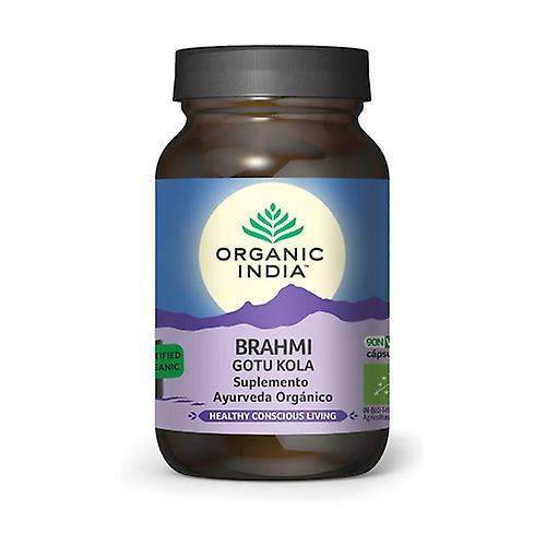 Organic India Brahmi-Gotu Kola 90 capsules on Productcaster.