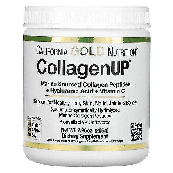 California Gold Nutrition, CollagenUP, Marine Hydrolyzed Collagen + Hyaluronic Acid + Vitamin C, Unf on Productcaster.