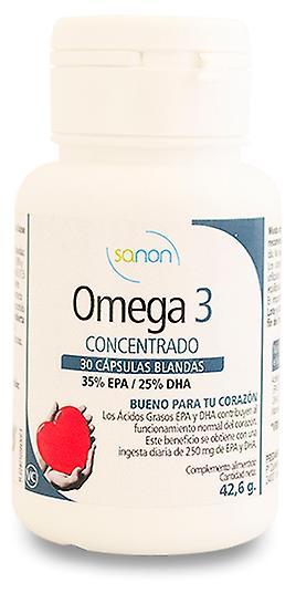 Sanon Omega 3 Concentrate 1418,9 mg 30 Capsules 66 gr on Productcaster.