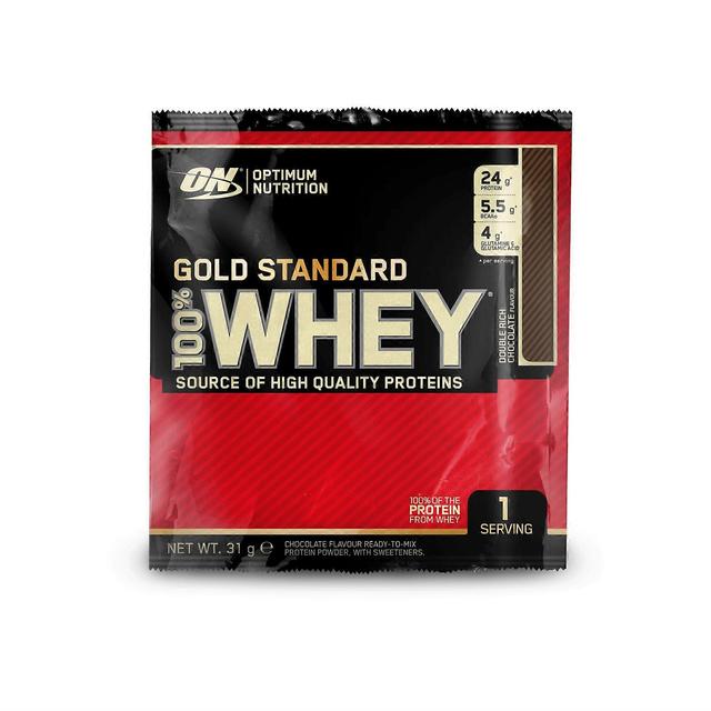 Optimum Nutrition Gold Standard 100% Whey 24x31g Double Rich Chocolate on Productcaster.