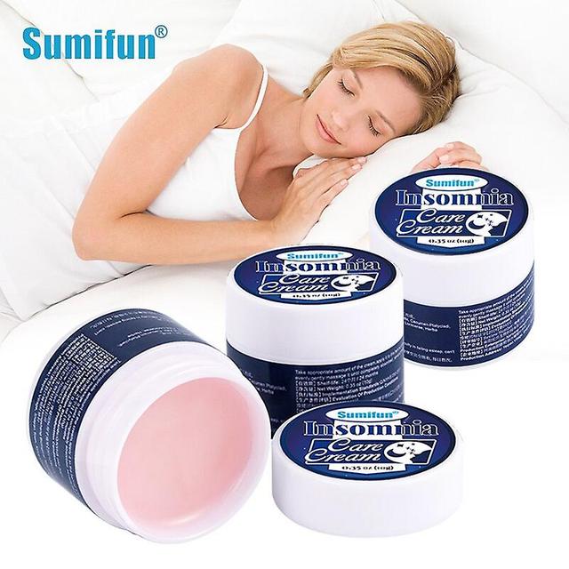 Coscelia 2/3/5pcs Sumifun Insomnia Cream Herbal Sleeping Medicine Sleep Aid Medical Ointment 100% Natural Ingredients Beauty Health 2Pcs without Boxes on Productcaster.