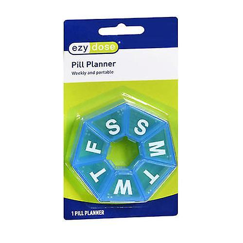 Ezy Dose Ezy-Dose 7-Day 7-Sided Pill Reminder, Medium 1 each (Pack of 1) on Productcaster.