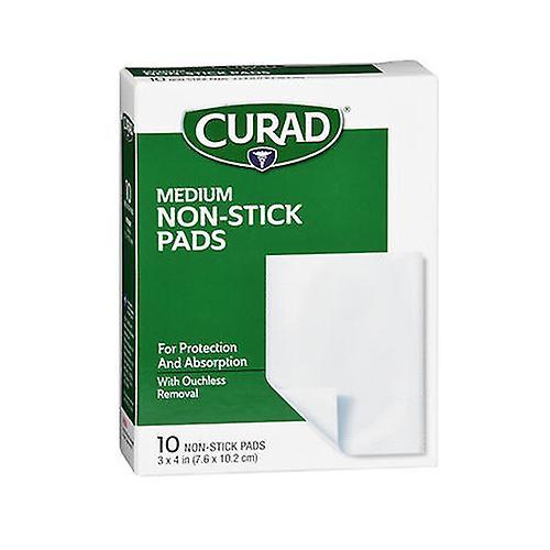 Medline Curad Telfa Non Stick Pads, 3 Inch x 4 Inches, 10 Each (Pack of 1) on Productcaster.