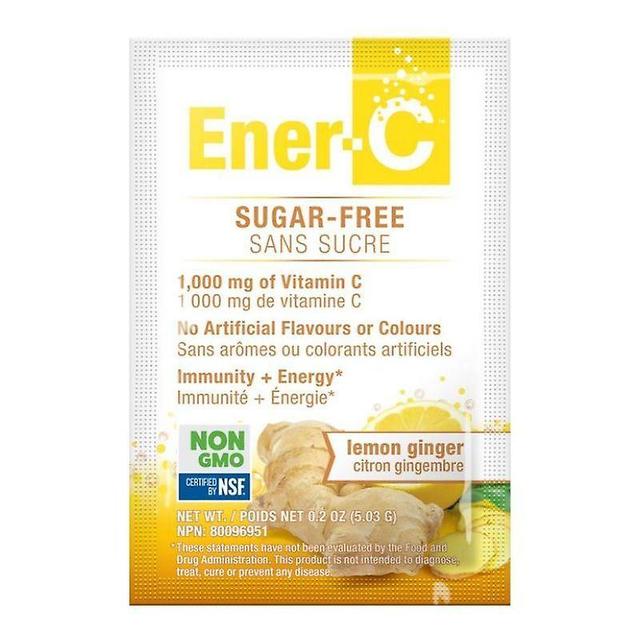 Ener-Life Ener-C Lemon Ginger Sugar Free Sachets 30 on Productcaster.