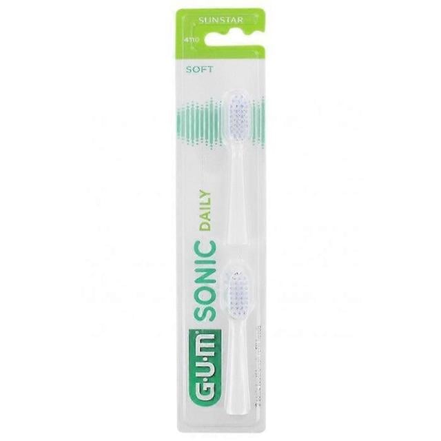 Gum sonic daily refills white brush 2u on Productcaster.