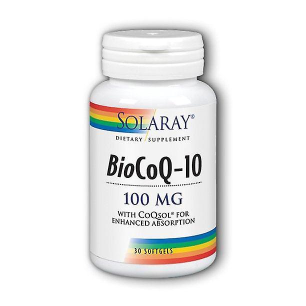 Solaray biocoq-10 100 mg - 30 softgels on Productcaster.