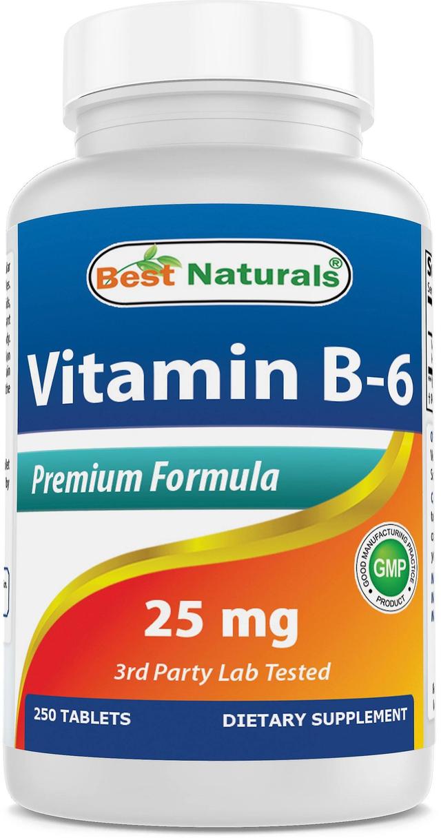 Best naturals vitamin b-6 25 mg 250 tablets on Productcaster.